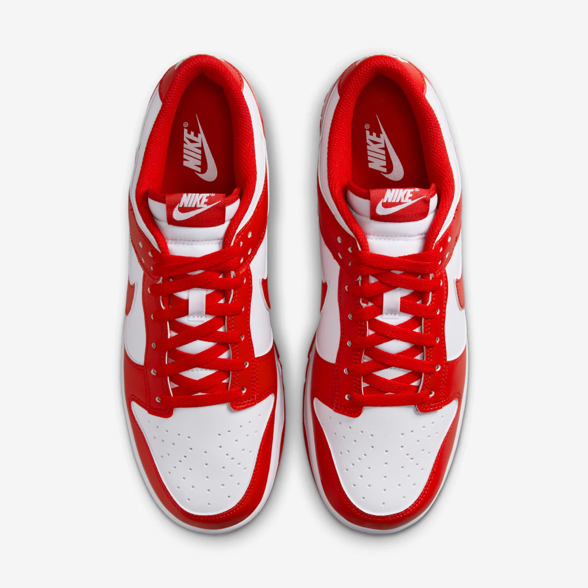 Nike Dunk Low Vermelho e branco